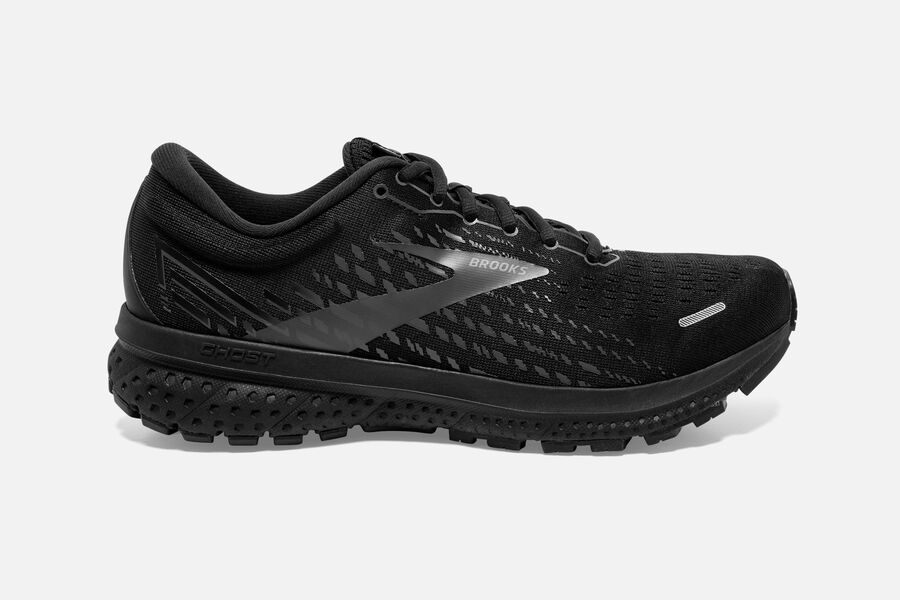 Brooks Men's Ghost 13 Road Running Shoes Black/Black ( OIJZV9285 )